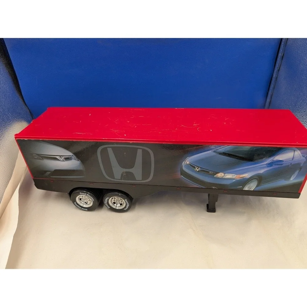 Toy State Road Rippers Honda Civic Si Semi Tractor Trailer Rare Tested READ